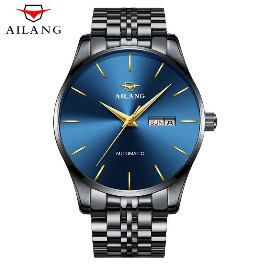 AILANG Mens Watches Top Brand Luxury Sapphire Fashion Mechanical Watch Men Simple Business Casual Luminous Automatic Wrist watch
AILANG Mens Watches Top Brand Luxury Sapphire Fashion Mechanical Watch Men Simple Business Casual Luminous Automatic Wrist watch