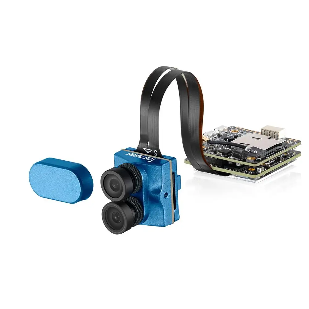 Caddx Tarsier 1200TVL 4K 30fps HD двойной объектив Супер WDR WiFi FPV записывающая камера DVR аудио OSD с
