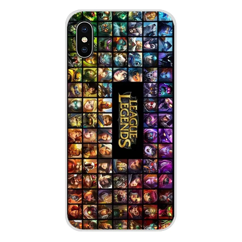Для Huawei P Smart Mate Honor 7A 7C 8C 8X9 P10 P20 Lite Pro Plus Аксессуары чехлы для телефонов LOL Character League of