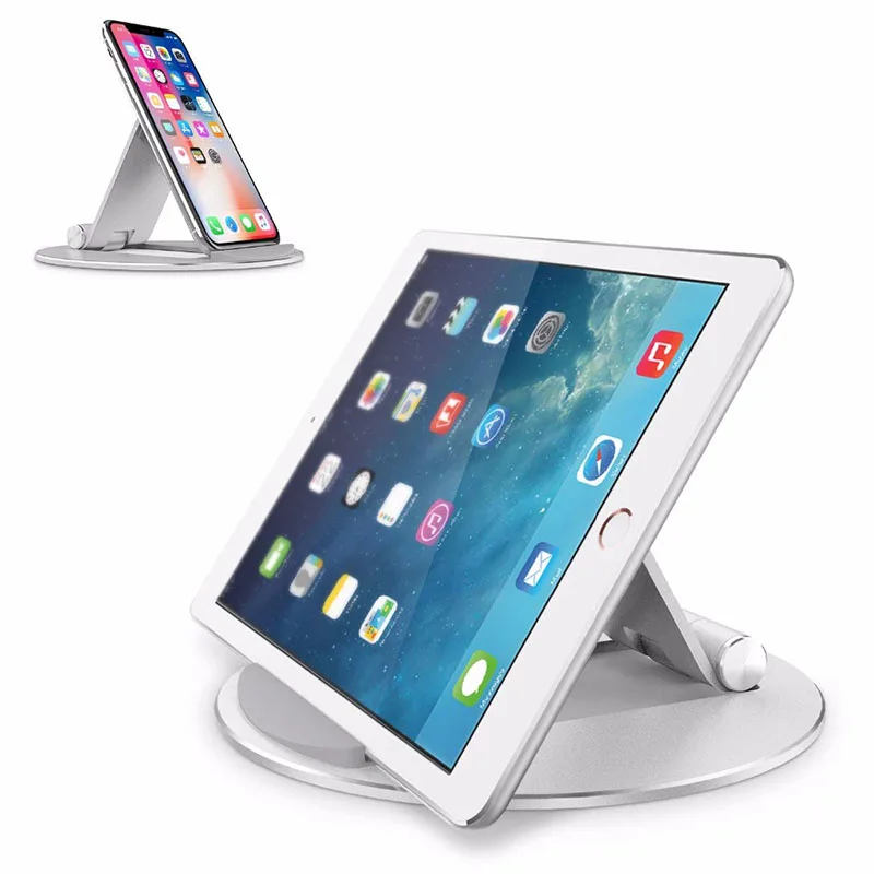 Vmonv Aluminum Alloy Disc Adjustable Desktop 4-12 inch Tablet Phone Stand Portable Holder for iPhone X iPad Air Mini 1 2 3 4
Vmonv Aluminum Alloy Disc Adjustable Desktop 4-12 inch Tablet Phone Stand Portable Holder for iPhone X iPad Air Mini 1 2 3 4