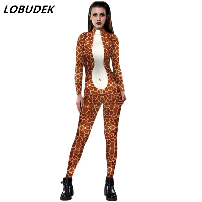 Green Printing High Elastic Leotard Jumpsuit Nightclub Party Halloween Bar Cosplay Costume Dancer Show Stage Bodysuit nightclub
Green Printing High Elastic Leotard Jumpsuit Nightclub Party Halloween Bar Cosplay Costume Dancer Show Stage Bodysuit nightclub