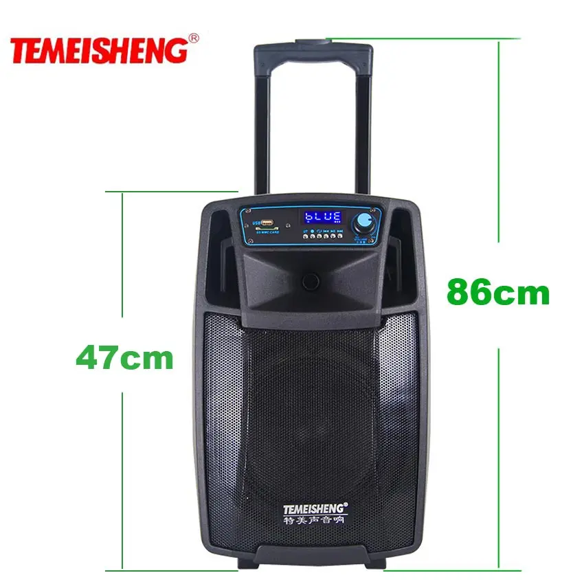 TEMEISHENG SL08 High Power Portable Loudspeaker Bluetooth Speaker Support Wirelss Microphone Outdoor audio speaker MP3 Player
TEMEISHENG SL08 High Power Portable Loudspeaker Bluetooth Speaker Support Wirelss Microphone Outdoor audio speaker MP3 Player