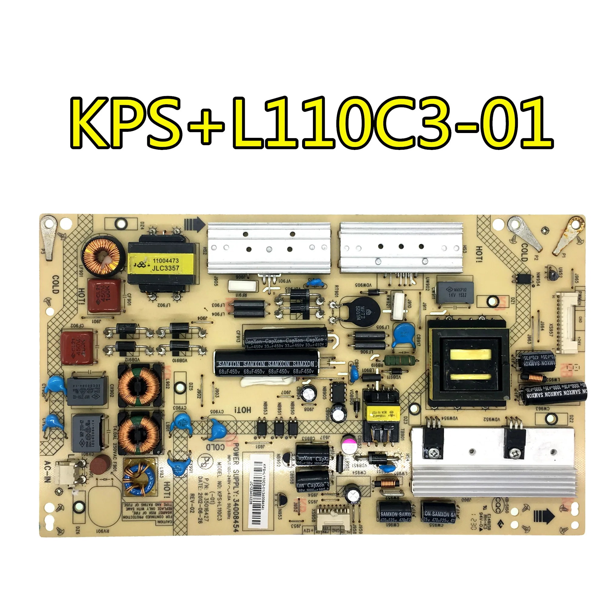 100% тесты работы для LED42R6100PDE 34008454 секунду + L110C3-01 35016427 Мощность доска
100% тесты работы для LED42R6100PDE 34008454 секунду + L110C3-01 35016427 Мощность доска
