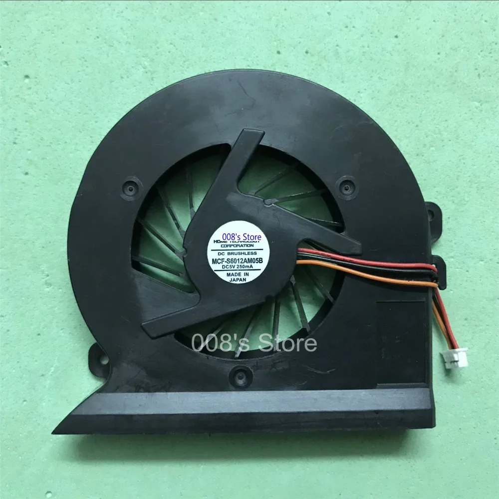New CPU Cooler Fan For Samsung NP- R503 R505 R507 R508 R509 R510 R610 R700 R710 P510 P560 P580 P710 MCF-919BM05 BA31-00056C
New CPU Cooler Fan For Samsung NP- R503 R505 R507 R508 R509 R510 R610 R700 R710 P510 P560 P580 P710 MCF-919BM05 BA31-00056C