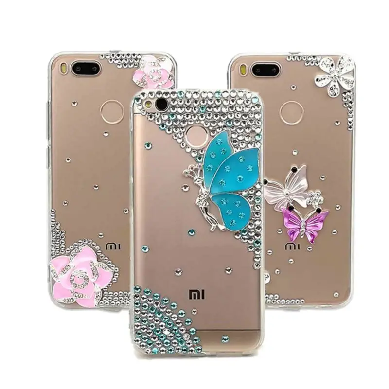 Роскошный блестящий чехол со стразами Mix 2S Max 2 для Xiaomi Mi 8 SE A1 A2 Lite mi 6 plus 5S стразами| |