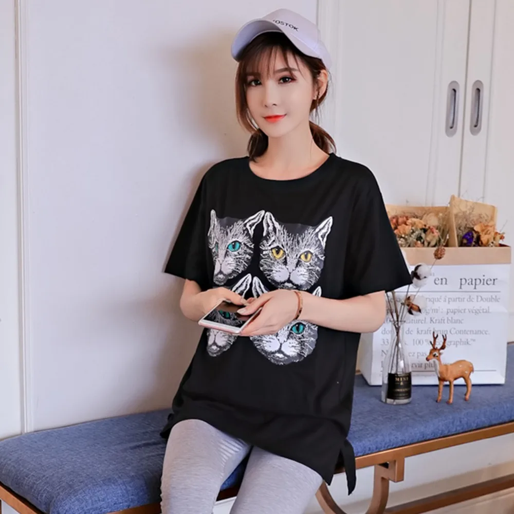 Pregnant Cotton Print Basic Shirt Short Lotu Sleeve Cotton T-shirt For Pregnancy Woman Maternity Plus Size Top/T-Shirt Clothes
Pregnant Cotton Print Basic Shirt Short Lotu Sleeve Cotton T-shirt For Pregnancy Woman Maternity Plus Size Top/T-Shirt Clothes