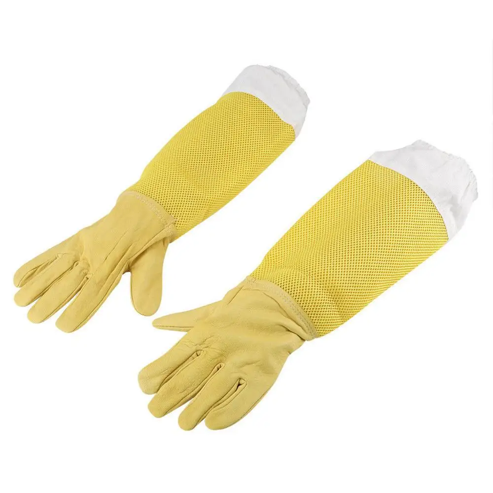 Beekeeping Gloves Goatskin Bee Keeping With Vented Beekeeper Long Sleeves High Quality Beekeeping Equipment Tools A20
Beekeeping Gloves Goatskin Bee Keeping With Vented Beekeeper Long Sleeves High Quality Beekeeping Equipment Tools A20