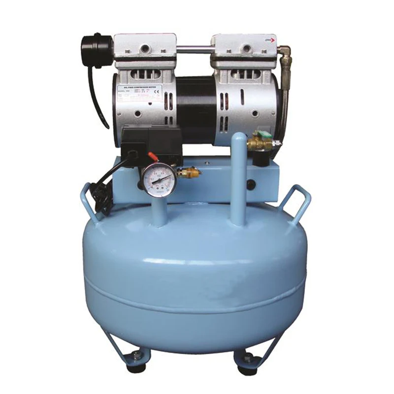 Dental lab equipment silent air compressor oilless portable compressor with 30L Automatic Overheat Protector
Dental lab equipment silent air compressor oilless portable compressor with 30L Automatic Overheat Protector