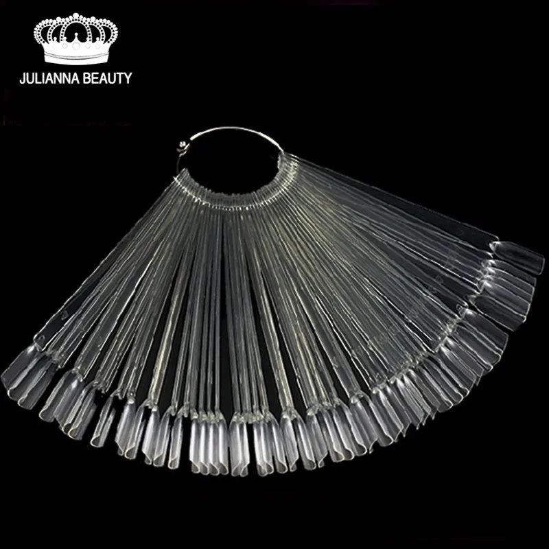 5 Sets/Lot Women False Nails Display Nail Art Clear Fan-shaped Wheel Polish Practice Tip Board Sticks Tool Transparent Color
5 Sets/Lot Women False Nails Display Nail Art Clear Fan-shaped Wheel Polish Practice Tip Board Sticks Tool Transparent Color