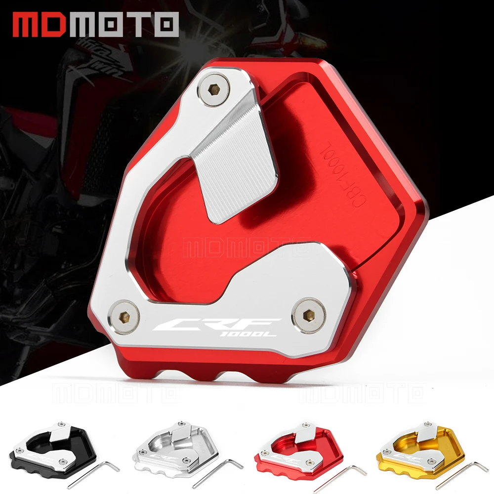 Africa Twin CRF1000L Motorcycle Side Stand Kick Stank Extension Foot Plate Pad For Honda Africa Twin CRF 1000L 2016 2017
Africa Twin CRF1000L Motorcycle Side Stand Kick Stank Extension Foot Plate Pad For Honda Africa Twin CRF 1000L 2016 2017