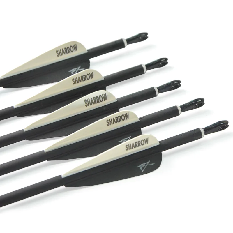 6pcs Archery Carbon Arrow Spine 700 Arrow flecha de carbon ID 5.2mm 79cm Carbon Arrow For Shooting Hunting
6pcs Archery Carbon Arrow Spine 700 Arrow flecha de carbon ID 5.2mm 79cm Carbon Arrow For Shooting Hunting
