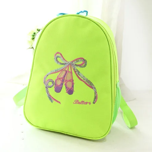 Милый детский рюкзак для балерины с вышивкой и блестящими блестками детская