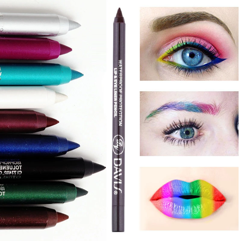 12 Colors Waterproof Eye Liner Pencil Pigment Black Brown Red Long Lasting Eyeliner Pen Eyes Makeup Cosmetics Tools 
12 Colors Waterproof Eye Liner Pencil Pigment Black Brown Red Long Lasting Eyeliner Pen Eyes Makeup Cosmetics Tools