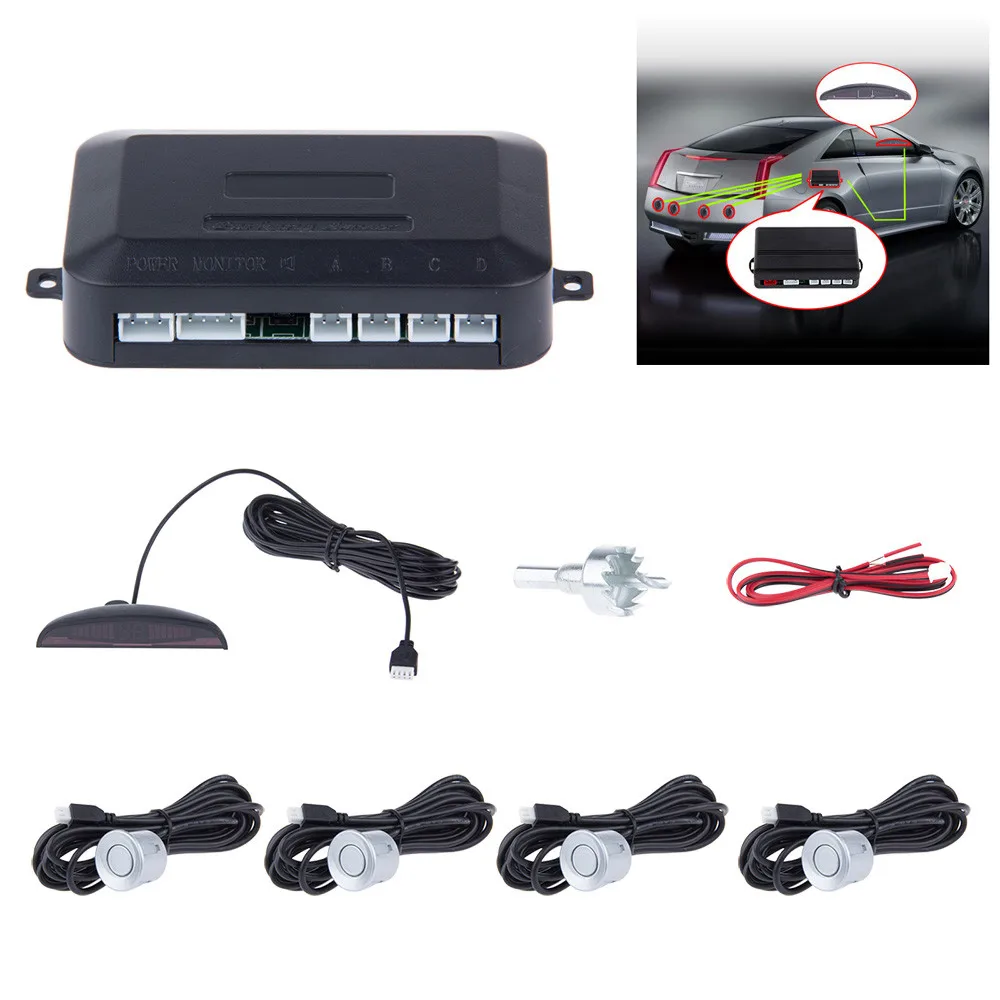 Best Car Parking Sensor Kit Auto Car LED Display 4 Sensors For All Cars Reverse Assistance Backup Radar Monitor Parking System
Best Car Parking Sensor Kit Auto Car LED Display 4 Sensors For All Cars Reverse Assistance Backup Radar Monitor Parking System