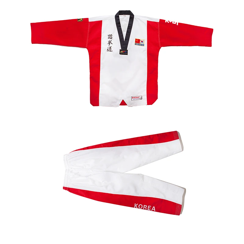 Taekwondo Dobok TKD Cotten and Bamboo Fiber Uniform ITF Series of Children Kids Taekwondo Quick Dry Clothes
Taekwondo Dobok TKD Cotten and Bamboo Fiber Uniform ITF Series of Children Kids Taekwondo Quick Dry Clothes