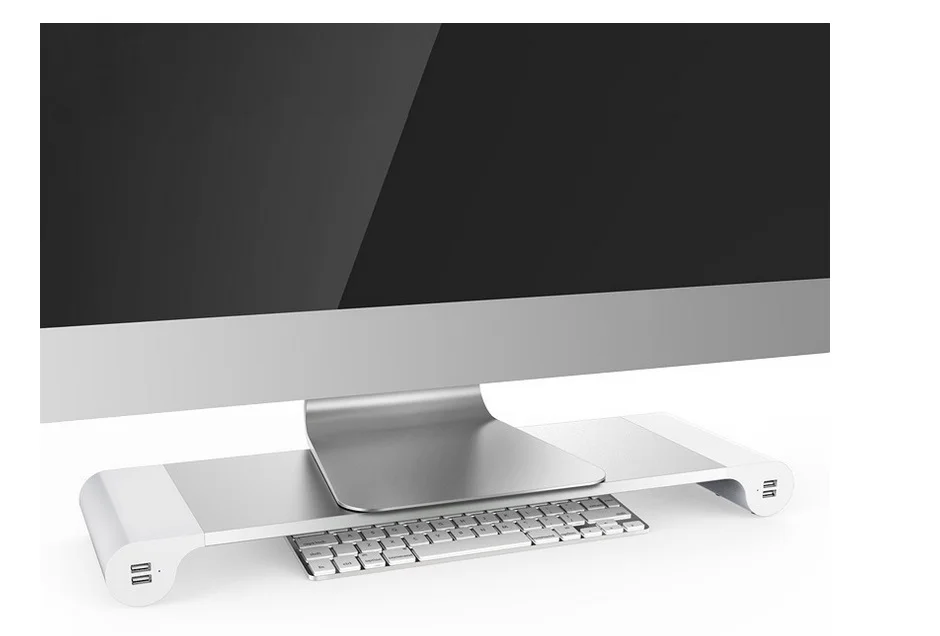 Premium Aluminum Laptop Notebook Monitor Stand With 4 USB 3.0 Ports For Macbook Laptop Windows PC
Premium Aluminum Laptop Notebook Monitor Stand With 4 USB 3.0 Ports For Macbook Laptop Windows PC