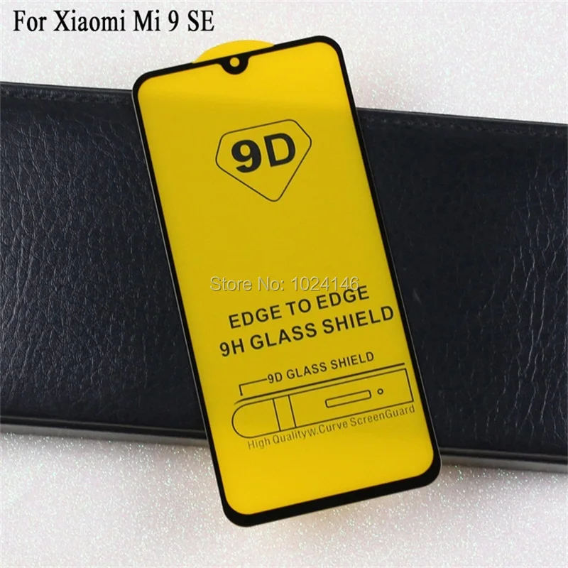 Для Xiaomi Mi 9 Mi9 M9 / SE 5D 6D 9D полное покрытие клей переднее закаленное стекло Защита для