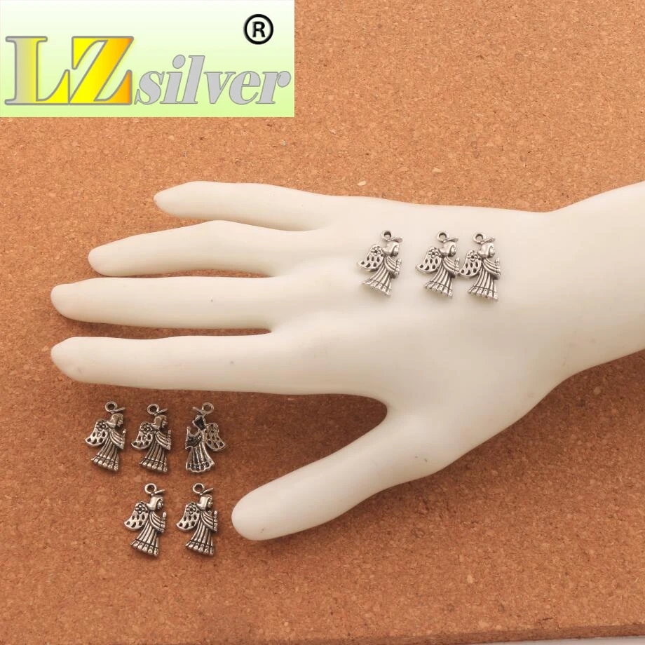 Praying Angel With Flower Wings Spacer Charm Beads 200PCS zinc alloy Pendants Alloy Handmade Jewelry DIY L102 22x11.6mm
Praying Angel With Flower Wings Spacer Charm Beads 200PCS zinc alloy Pendants Alloy Handmade Jewelry DIY L102 22x11.6mm