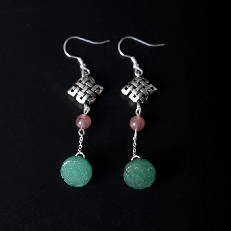 Original Handmade Silver Jewelry Classic Beauty And Tian Yulian Peng Earrings Sterling Silver Anti Allergy DIY Earrings
Original Handmade Silver Jewelry Classic Beauty And Tian Yulian Peng Earrings Sterling Silver Anti Allergy DIY Earrings