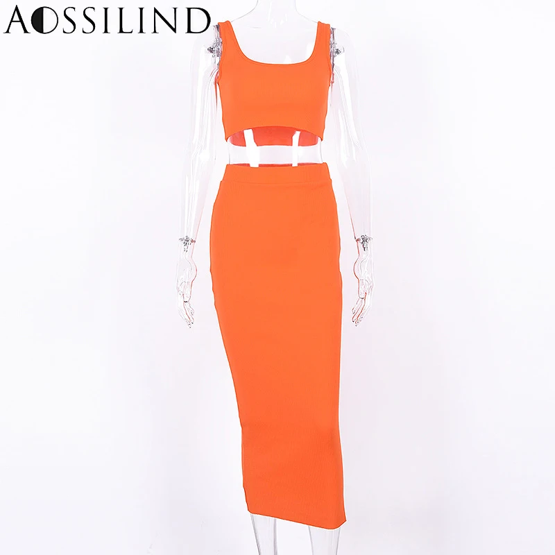 AOSSILIND Ribbed Two Piece Set Bodycon Dress Women Sleeveless High Waist Sexy Skinny Dress 2019 Summer Backless Club Long Dress
AOSSILIND Ribbed Two Piece Set Bodycon Dress Women Sleeveless High Waist Sexy Skinny Dress 2019 Summer Backless Club Long Dress