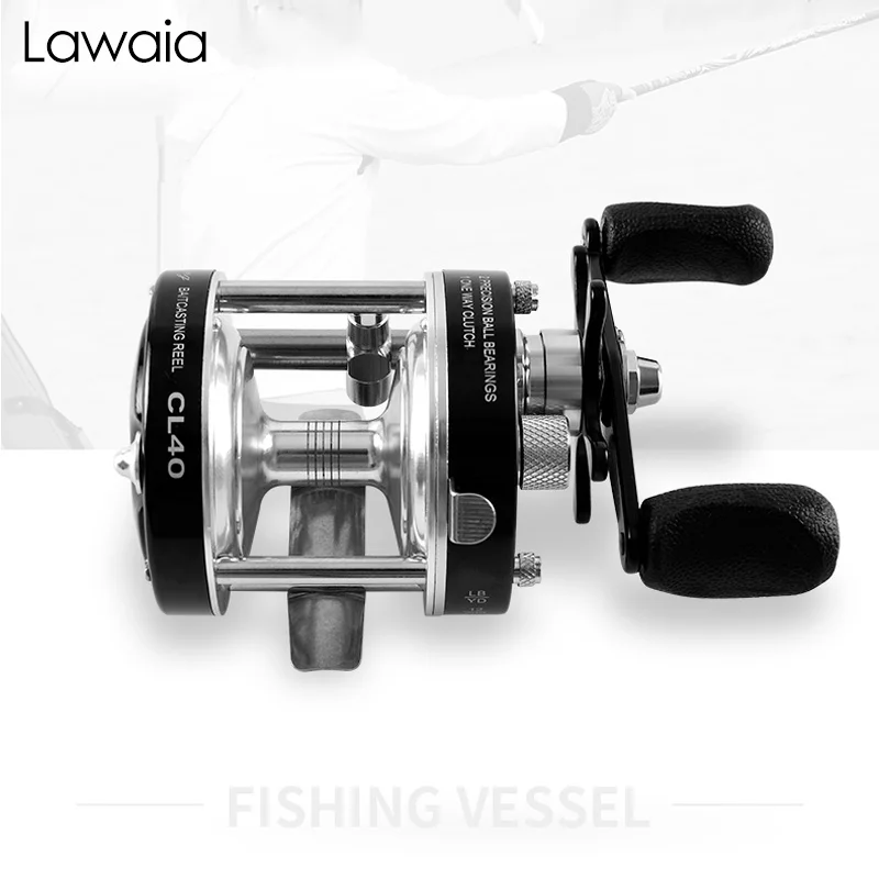 Lawaia Fishing Reel 5.2:1 Speed Full Metal Black Silver Drum Reel Left And Right Hand Baitcasting Reel Handle Gear Fishing Tools
Lawaia Fishing Reel 5.2:1 Speed Full Metal Black Silver Drum Reel Left And Right Hand Baitcasting Reel Handle Gear Fishing Tools