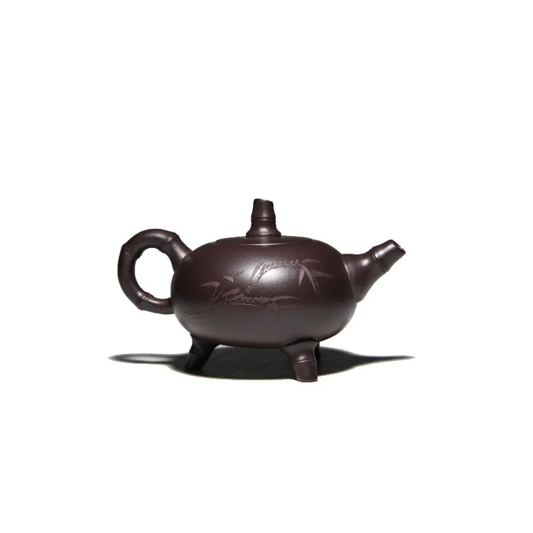 by xin-ming Chen handmade bamboo three-legged tripod pot of purple sand teapot travel tea set gift customization
by xin-ming Chen handmade bamboo three-legged tripod pot of purple sand teapot travel tea set gift customization