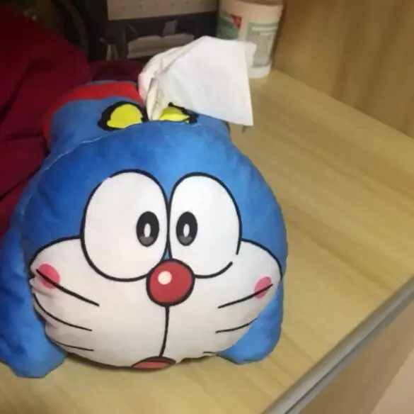 1pc 33cm cartoon sweet Doraemon cat soft plush paper towel case vehicle-mounted tissue holder waist pillow stuffed toy gift
1pc 33cm cartoon sweet Doraemon cat soft plush paper towel case vehicle-mounted tissue holder waist pillow stuffed toy gift