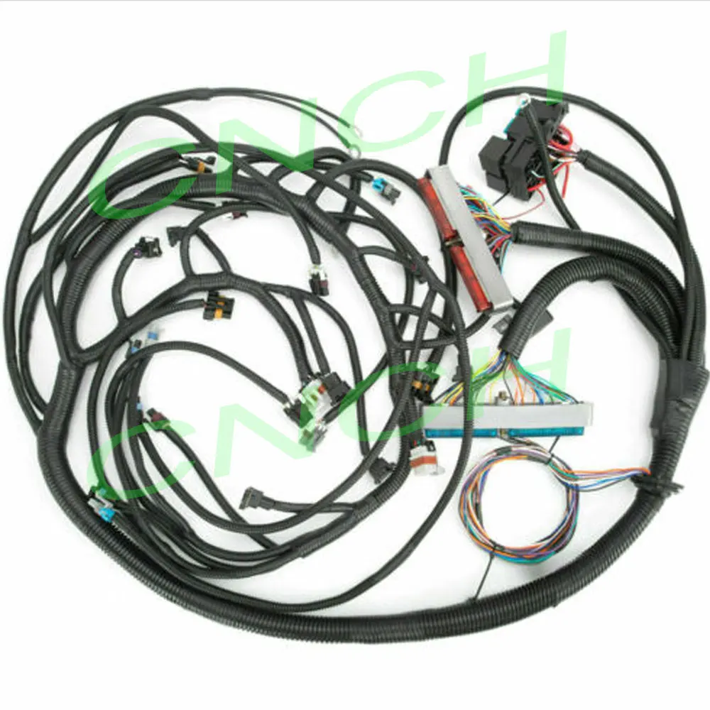 CNCH Updated TXL 98-03 VORTEC STANDALONE WIRING HARNESS 4L60E 4.8 5.3 6.0 | Drive By Cable DBC Multec Injector Plug
CNCH Updated TXL 98-03 VORTEC STANDALONE WIRING HARNESS 4L60E 4.8 5.3 6.0 | Drive By Cable DBC Multec Injector Plug