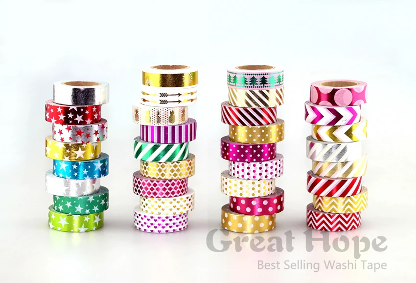 NEW 6X 15mm*10m Gold Foil Gilded Paper Tape send by random DIY Sticker Decorative Masking Japanese Washi Tape Rice Paper Lot 10m
NEW 6X 15mm*10m Gold Foil Gilded Paper Tape send by random DIY Sticker Decorative Masking Japanese Washi Tape Rice Paper Lot 10m