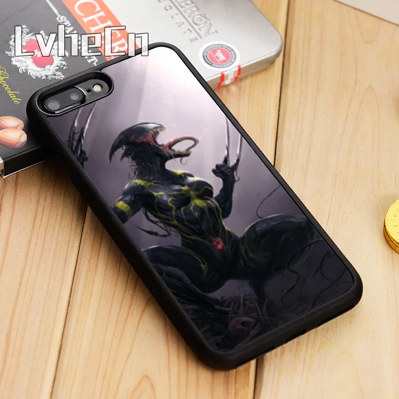 Фото LvheCn запускает Чехлы для телефона Venom Crazy iPhone 13 12 Mini X XR XS Max чехол Apple 11 Pro 5 6S 8 7 Plus SE2020 |