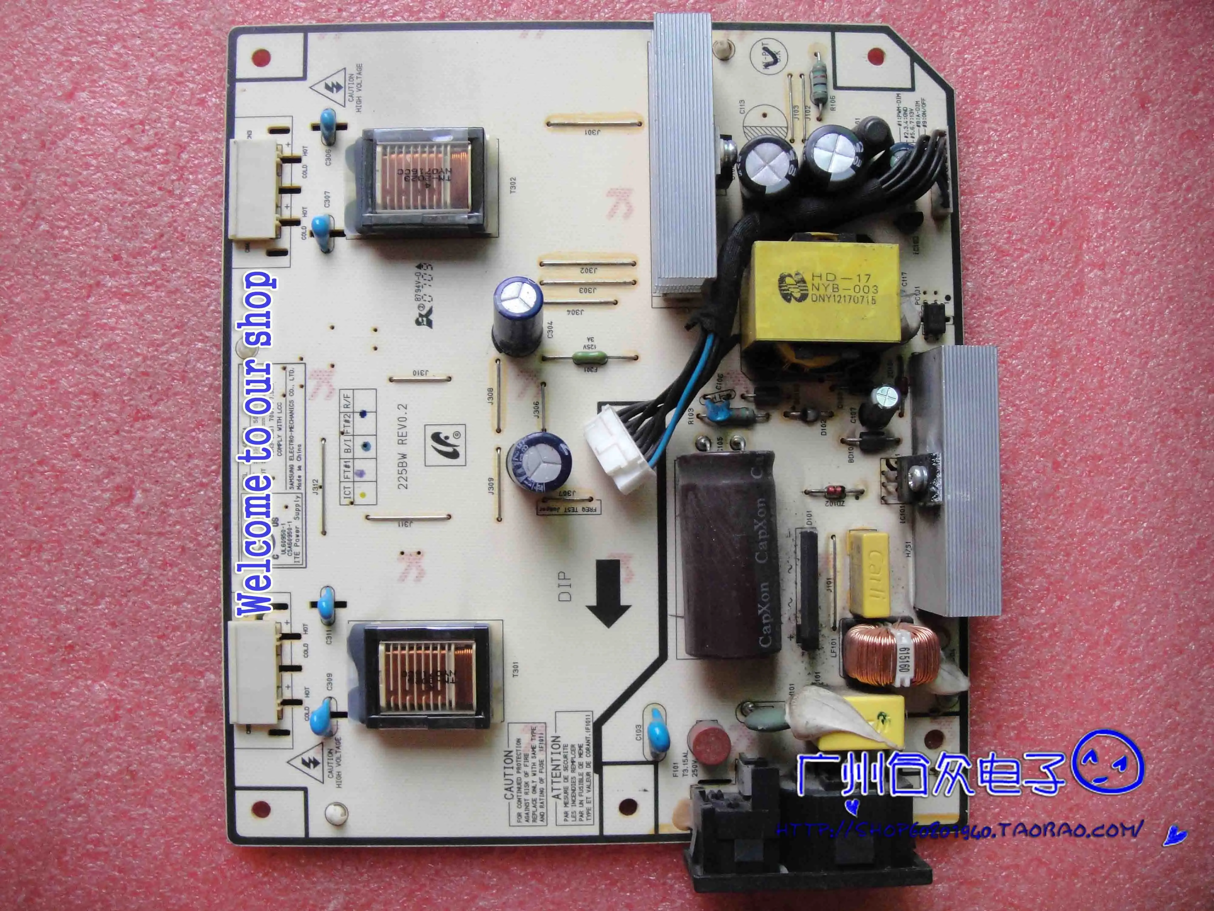 225BW power supply board 206BW 226BW power supply voltage plate IP-45130A IP-43130B
225BW power supply board 206BW 226BW power supply voltage plate IP-45130A IP-43130B