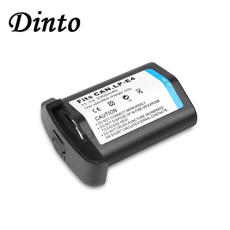 Dinto 1pc 7,4 V LP-E4 Аккумулятор для цифровой камеры 2300mAh LPE4 LP E4 для Canon EOS-1D X / 1Ds Mark III / 1D Mark IV / 1D Mark III
Dinto 1pc 7,4 V LP-E4 Аккумулятор для цифровой камеры 2300mAh LPE4 LP E4 для Canon EOS-1D X / 1Ds Mark III / 1D Mark IV / 1D Mark III