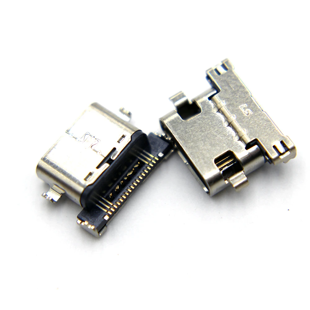 2 шт./лот Новый Сменный Тип C USB DC разъем для зарядки Elephone P9000|Шлейфы мобильных