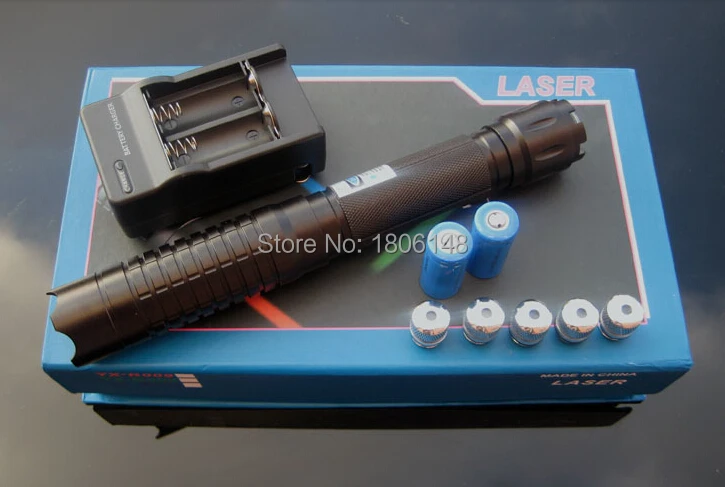 Strong power military 200w 200000m 450nm Blue laser pointer Flashlight Burning match/dry wood/candle/black/Burn Cigarettes+5 cap
Strong power military 200w 200000m 450nm Blue laser pointer Flashlight Burning match/dry wood/candle/black/Burn Cigarettes+5 cap