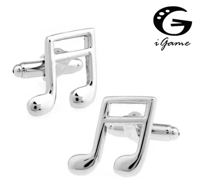 Men Gift Musical Note Cufflinks Wholesale&retail Silver Color Copper Material Novelty Music Design
Men Gift Musical Note Cufflinks Wholesale&retail Silver Color Copper Material Novelty Music Design