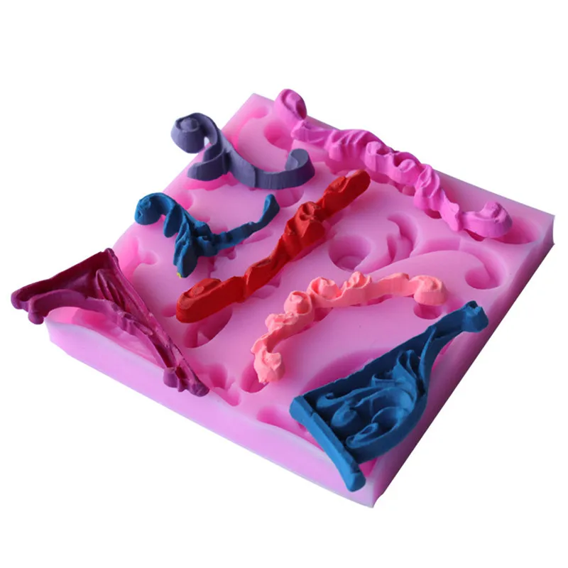 Vintage Lace Shape Fondant Cake Silicone Mold Pastry Chocolate Mould DIY Cake Decoration Baking Tools Soap Candy Biscuits Molds
Vintage Lace Shape Fondant Cake Silicone Mold Pastry Chocolate Mould DIY Cake Decoration Baking Tools Soap Candy Biscuits Molds