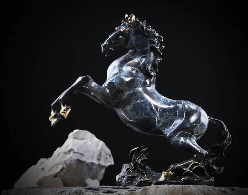 LARGE -TOP COOL -lightning Lucky HORSE home office Business Mascot Money Drawing FENG SHUI horse steed bronze ART Statue
LARGE -TOP COOL -lightning Lucky HORSE home office Business Mascot Money Drawing FENG SHUI horse steed bronze ART Statue