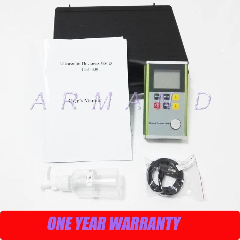Portable Ultrasonic Thickness Gauge Leeb330 Thickness Tester 0.7~252 mm Metal Plastic Ceramic
Portable Ultrasonic Thickness Gauge Leeb330 Thickness Tester 0.7~252 mm Metal Plastic Ceramic