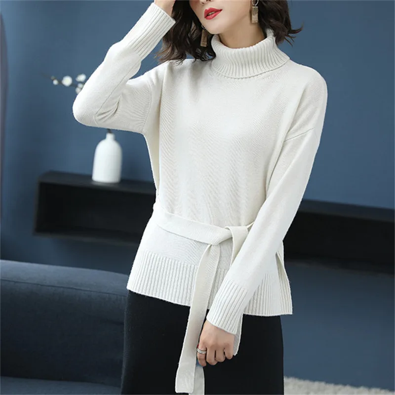 pure wool knit women fashion turtleneck slim irregular hem pullover sweater solid color S-L retail wholesale
pure wool knit women fashion turtleneck slim irregular hem pullover sweater solid color S-L retail wholesale