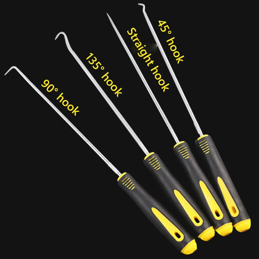 4pcs 250 mm Durable Car Pick and Hook Set O Ring Oil Seal Gasket Puller Remover Craft Household Hand Tool S
4pcs 250 mm Durable Car Pick and Hook Set O Ring Oil Seal Gasket Puller Remover Craft Household Hand Tool S