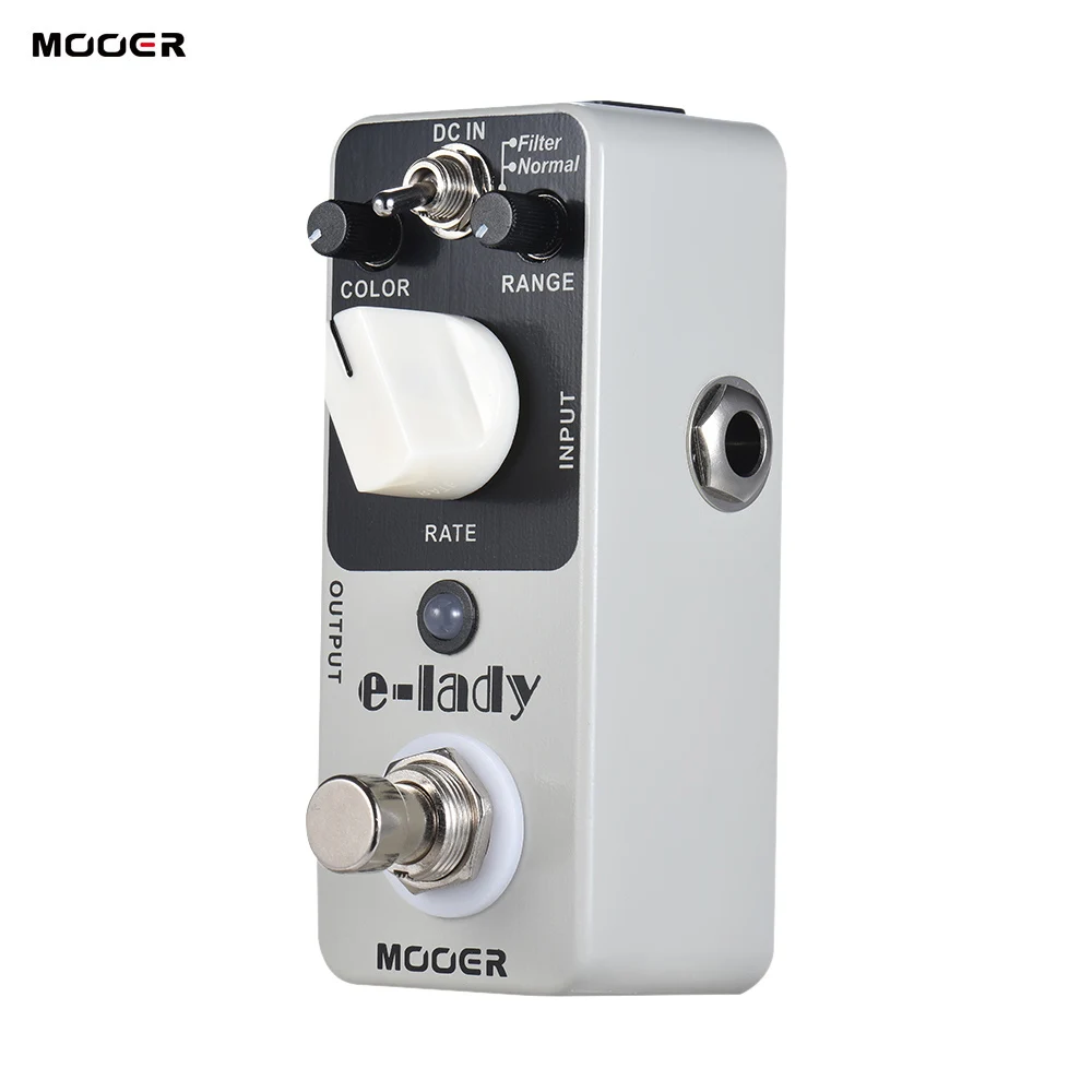 Аналоговая педаль для гитары MOOER e-lady Flanger 2 режима истинное отключение полный металлический корпус
Аналоговая педаль для гитары MOOER e-lady Flanger 2 режима истинное отключение полный металлический корпус