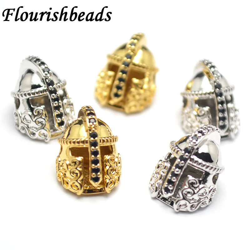 10x15mm Paved Zircon Gold or Rhodium Color Soldier Helmet Caps Metal Spacer Loose Beads 10pc/lot
10x15mm Paved Zircon Gold or Rhodium Color Soldier Helmet Caps Metal Spacer Loose Beads 10pc/lot