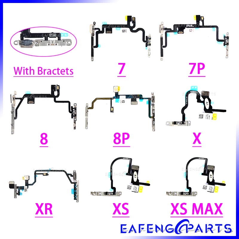 10 pcs/lot On Off Cable For iPhone 7 8 Plus Power Flex XR XS MAX Volume Flex 5SE 6 6S Switch Mute Flex
10 pcs/lot On Off Cable For iPhone 7 8 Plus Power Flex XR XS MAX Volume Flex 5SE 6 6S Switch Mute Flex