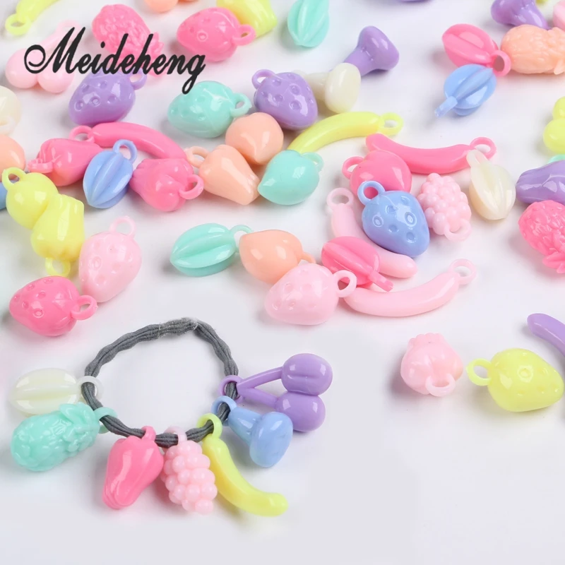 Acrylic Multiple Fruit Pendant Beads For Jewelry Making Spring Color Hanging Hole Children's Necklace DIY Accessories
Acrylic Multiple Fruit Pendant Beads For Jewelry Making Spring Color Hanging Hole Children's Necklace DIY Accessories