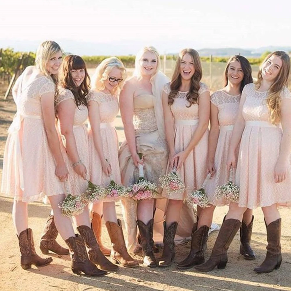lace bridesmaid dresses 2019 crew neckline sheer short mini dress for wedding party cheap wedding guest dress
lace bridesmaid dresses 2019 crew neckline sheer short mini dress for wedding party cheap wedding guest dress
