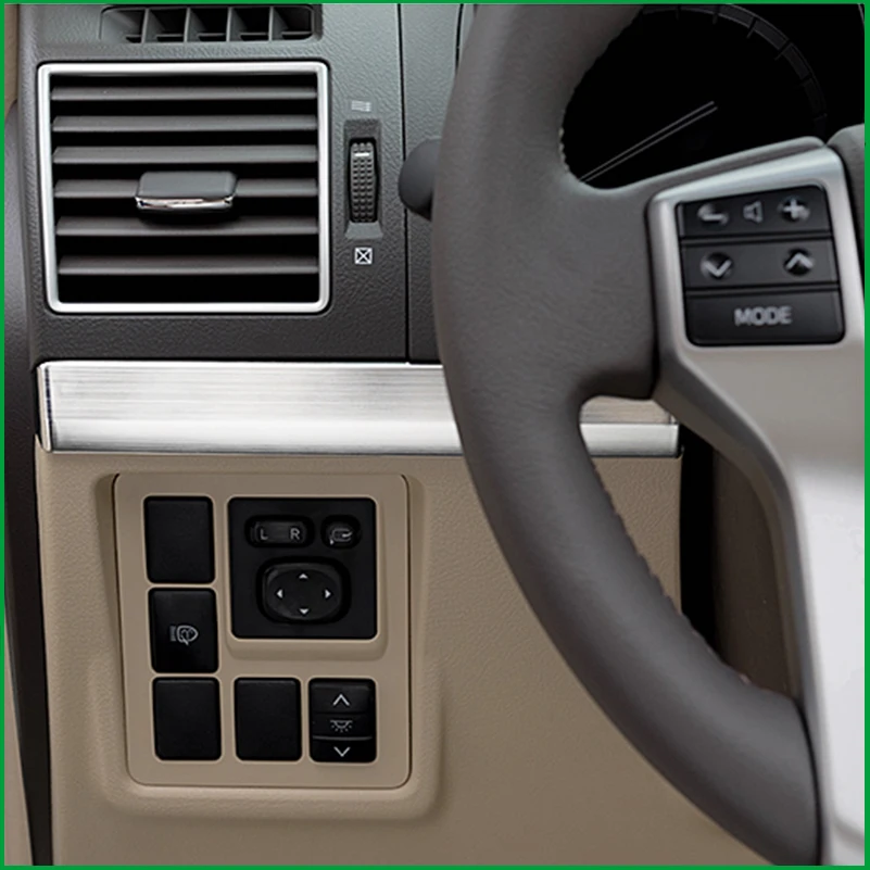 Для Toyota Land Cruiser Prado FJ150 LHD 2010 до 2017 внутренняя панель средняя центральный контроль