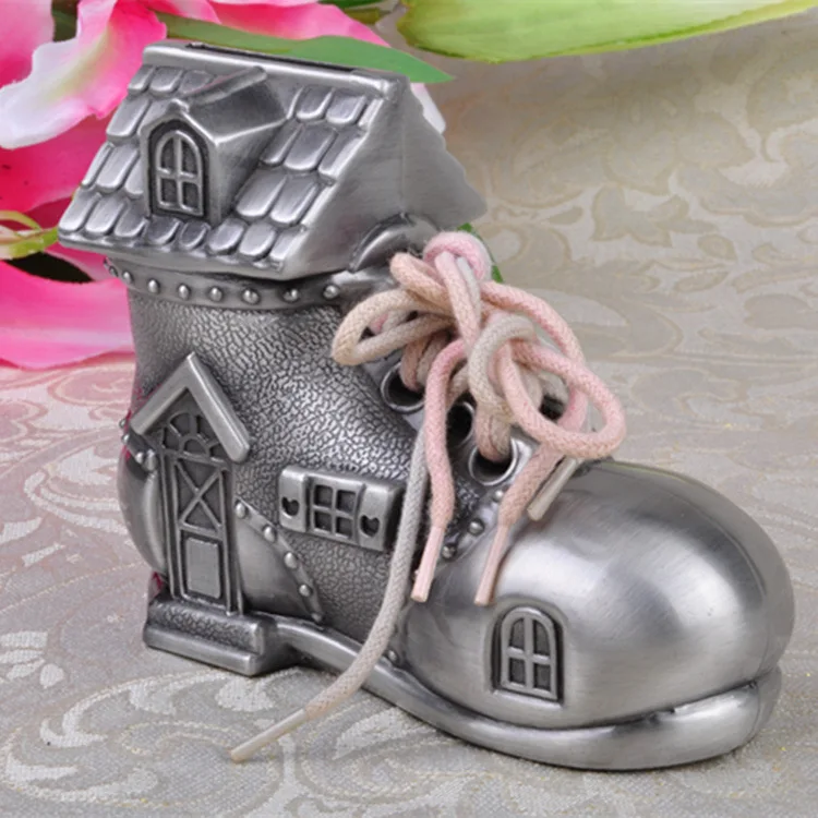 Размер 12 9x5 5x9 7 см винтажный домашний Декор Детский подарок металлическая обувная