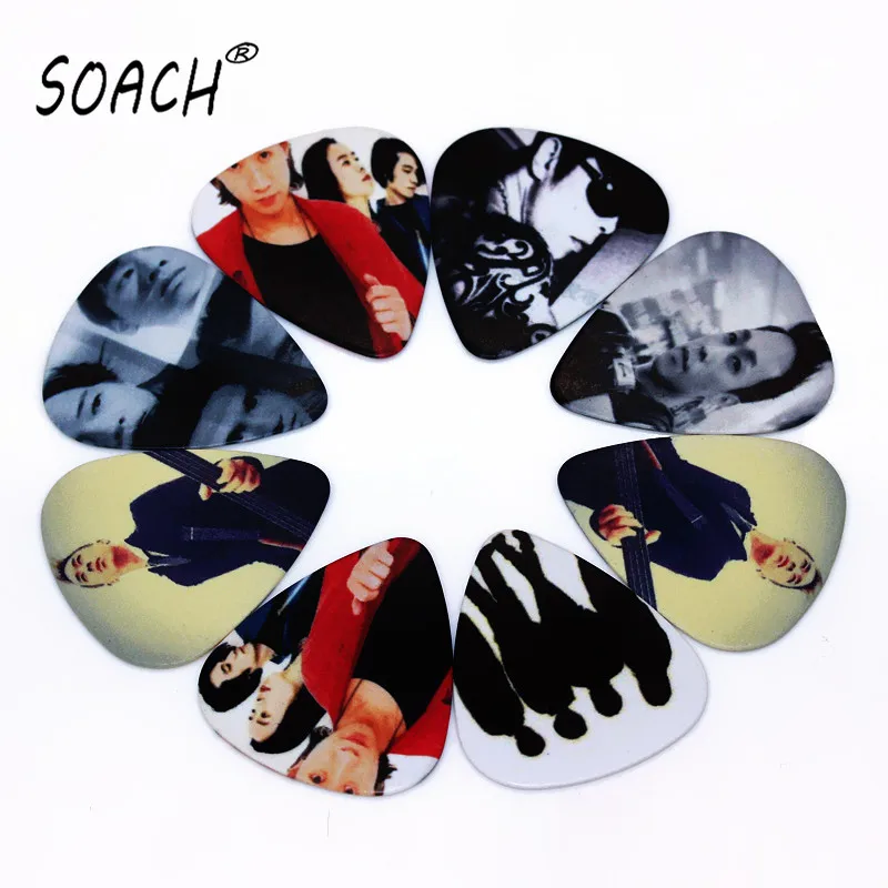 SOACH 50PCS 0.46mm Hot sale exquisite high quality two side earrings pick DIY design Boys pick guitar picks
SOACH 50PCS 0.46mm Hot sale exquisite high quality two side earrings pick DIY design Boys pick guitar picks