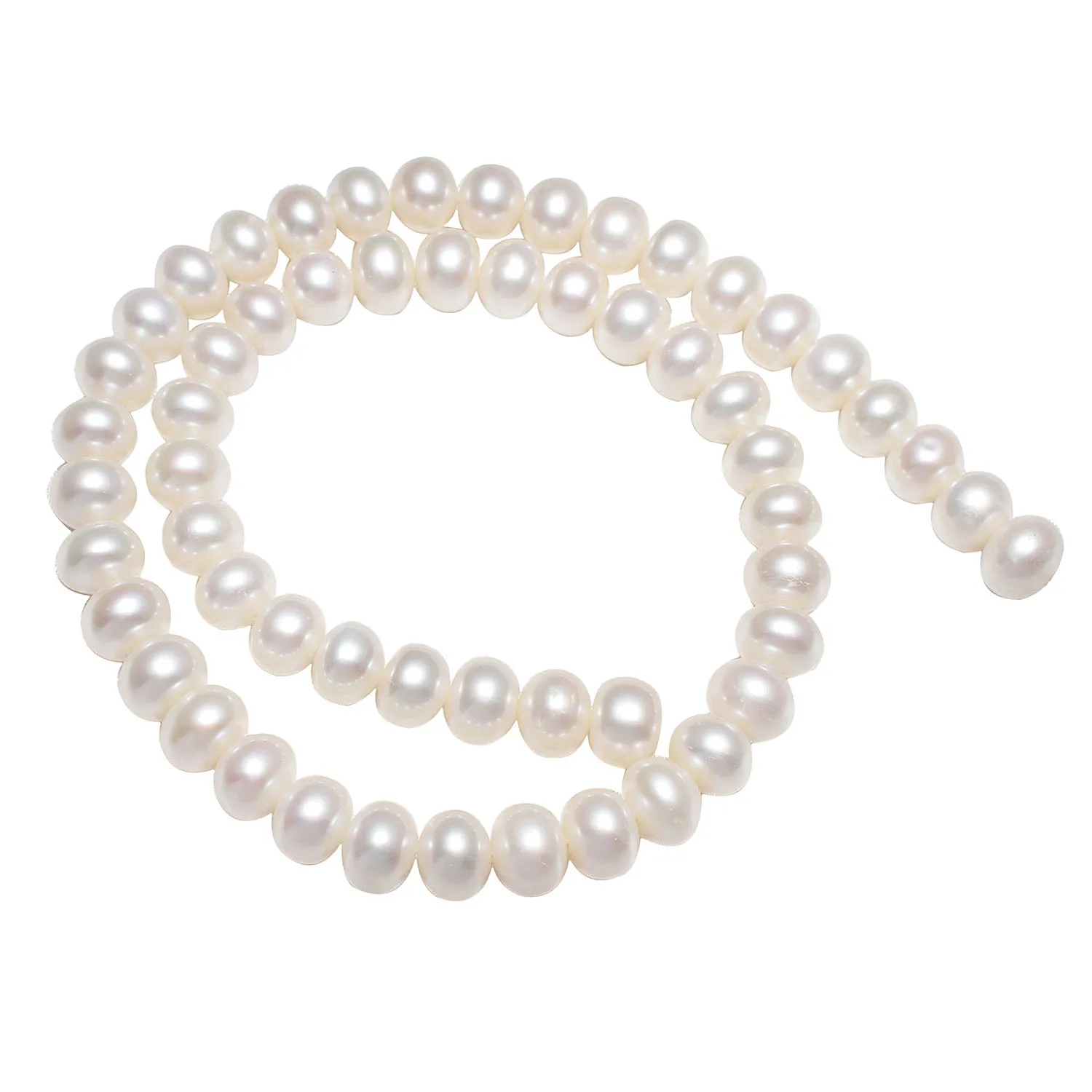 Cultured Baroque Freshwater Pearl Beads Nuggets Natural White 9-10mm Approx 0.8mm Sold Per Approx 15.7 Inch Strand High Quality
Cultured Baroque Freshwater Pearl Beads Nuggets Natural White 9-10mm Approx 0.8mm Sold Per Approx 15.7 Inch Strand High Quality