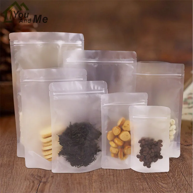 50 Pcs Plastic Translucent Candy Biscuit Self Seal Zipper Ziplock Packing Kitchen Bakery Food Package Bags
50 Pcs Plastic Translucent Candy Biscuit Self Seal Zipper Ziplock Packing Kitchen Bakery Food Package Bags